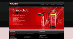 Desktop Screenshot of brandschutz-kroiss.de